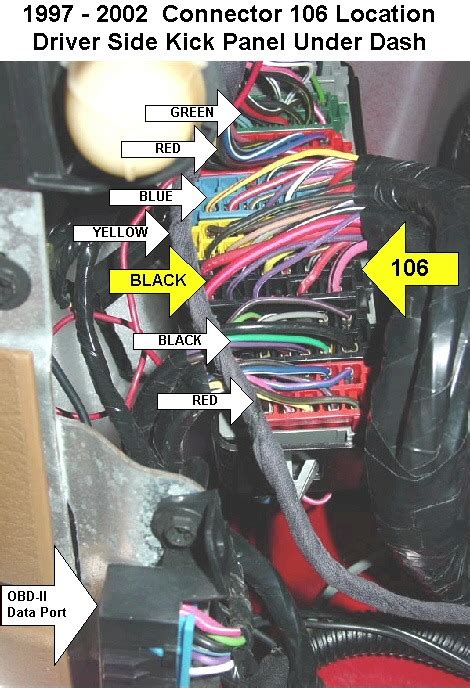 jeep under dash wiring diagram